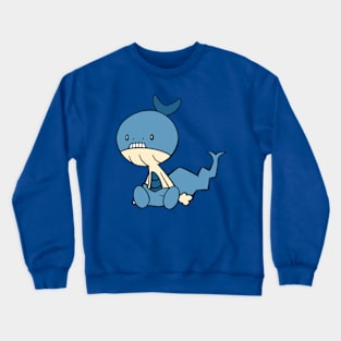 Lizard Crossbreed - Whale of a time Crewneck Sweatshirt